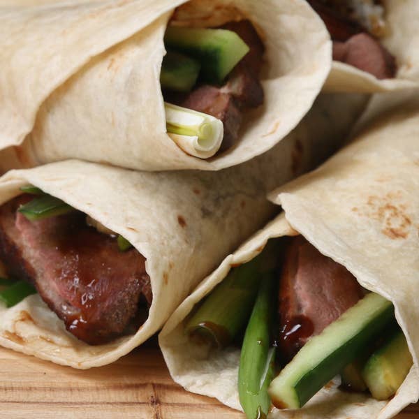 Peking Duck-Inspired Burrito