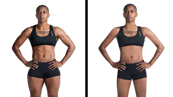 Athletic Women Get Their Muscles Photoshopped Away