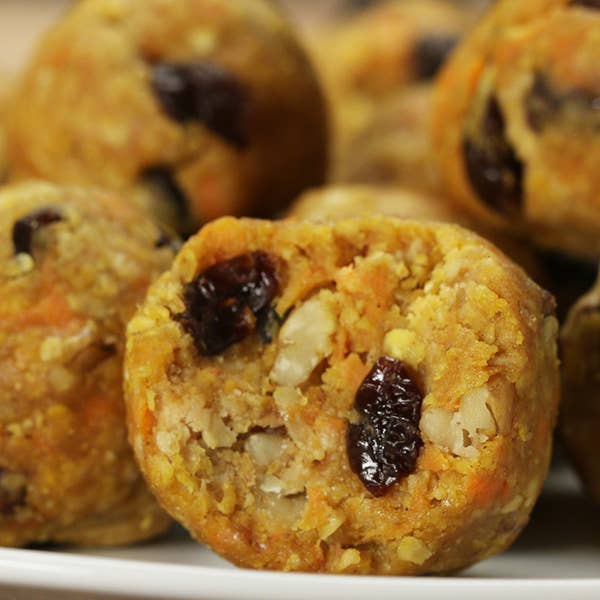 Carrot Cake Granola Balls