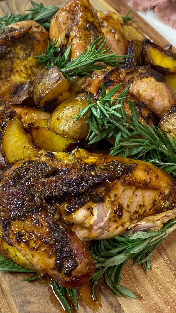 Hearty Chicken Roast Recipe by Tasty