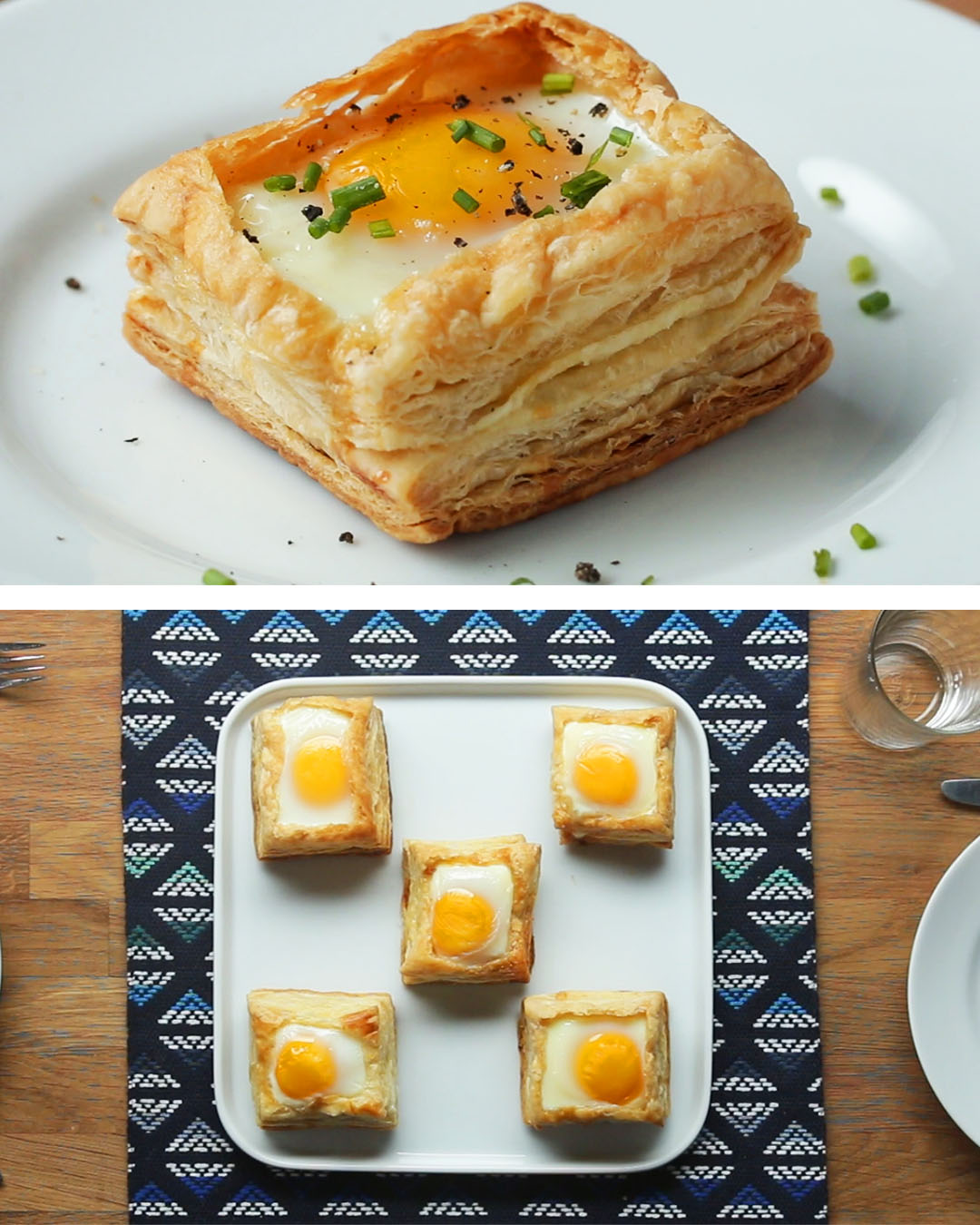 Puff Pastry Breakfast Cups Recipe by Tasty