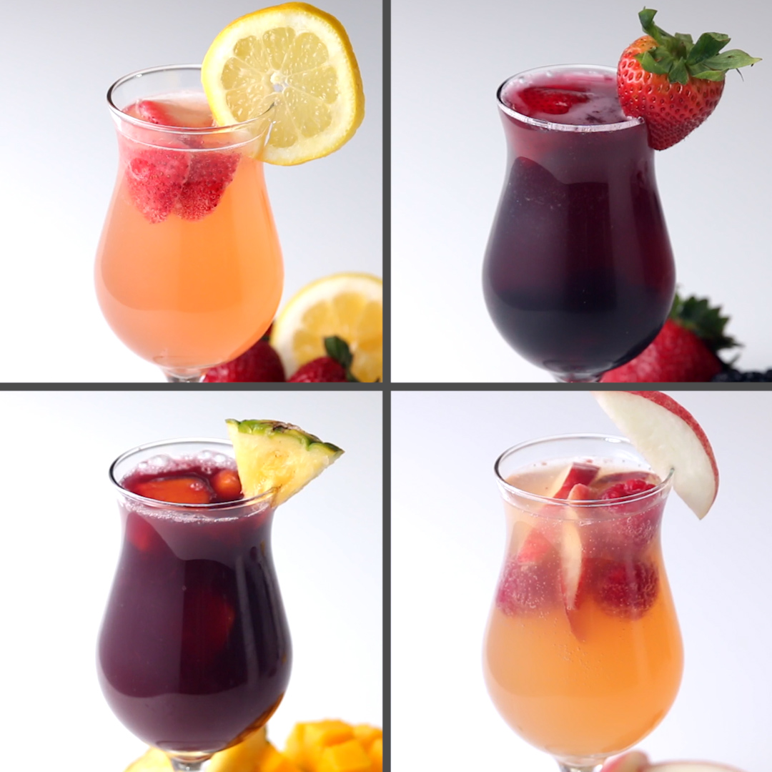 Sangria 4 Ways Recipes