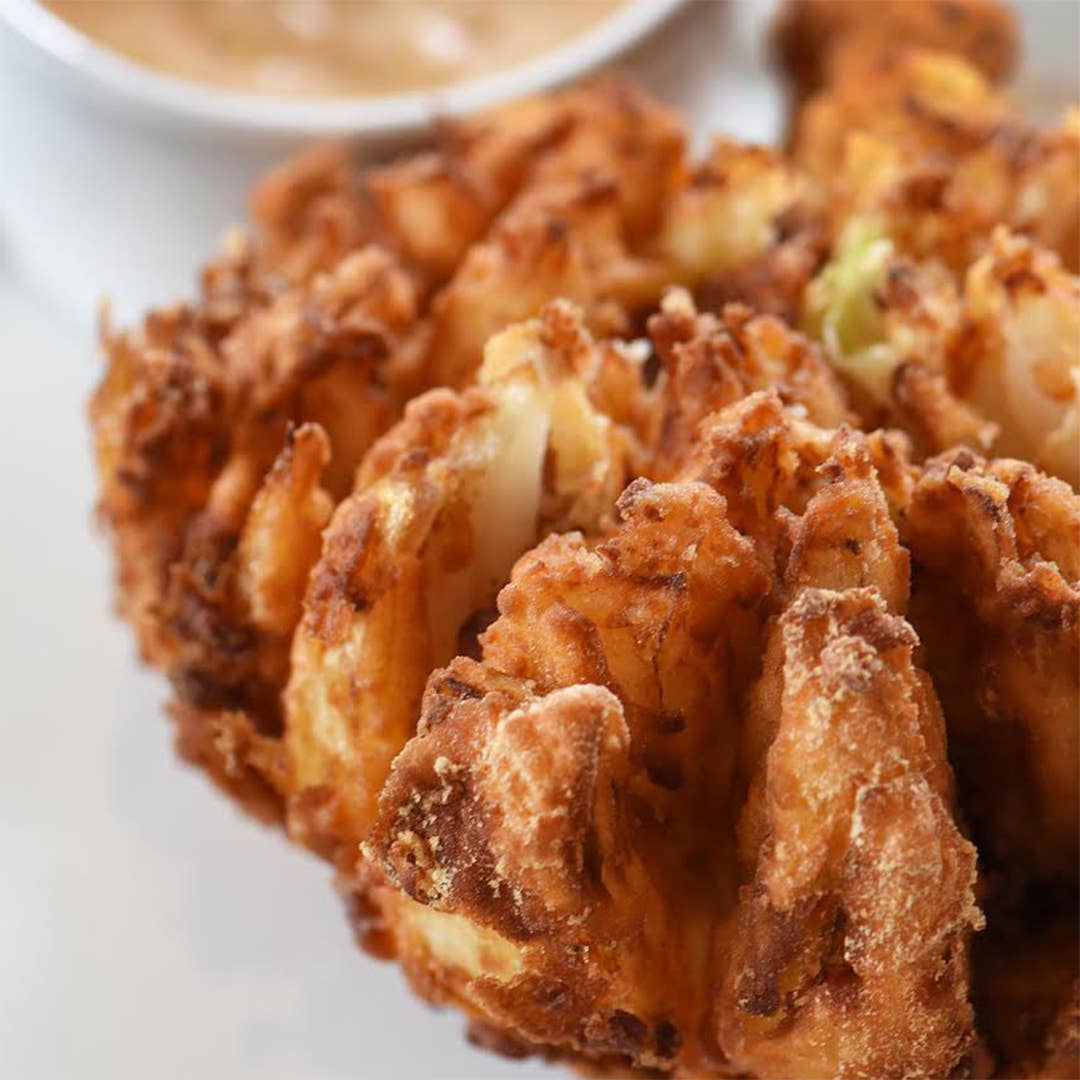 Deep Fried Blooming Onion Recipe By Tasty