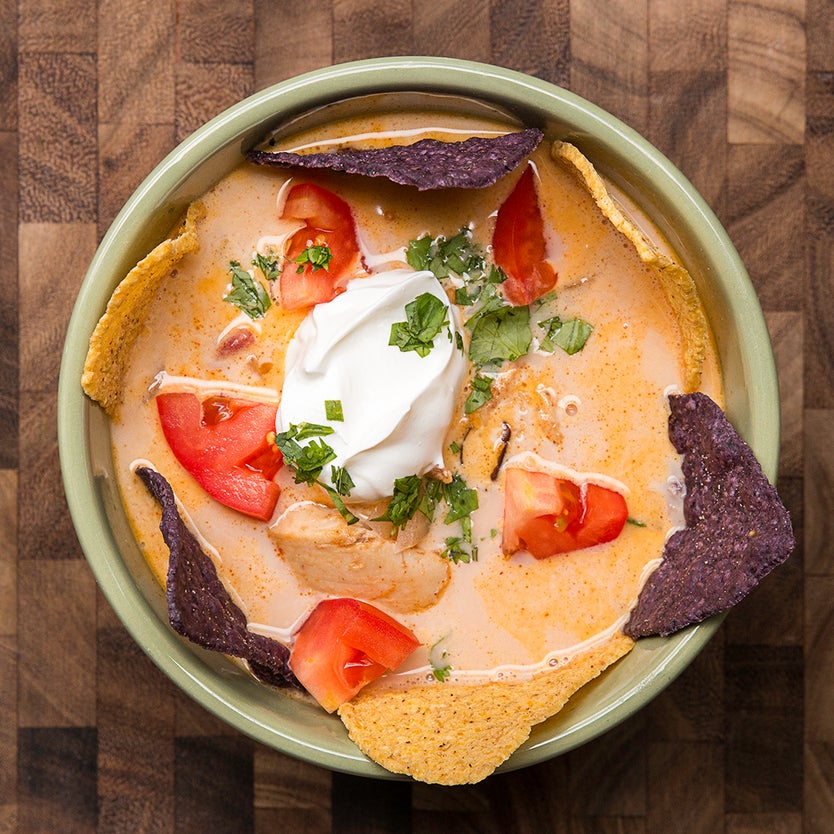 Slow Cooker Nacho Soup