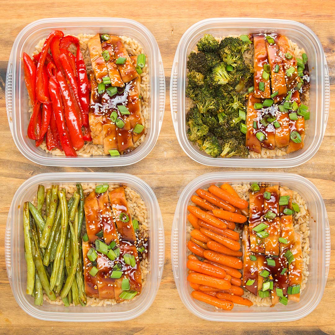 One Pan Teriyaki Chicken Meal Prep Recipe By Tasty