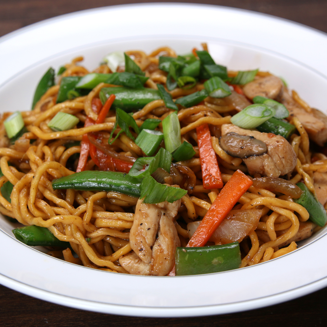 Chicken Lo Mein Recipe By Tasty