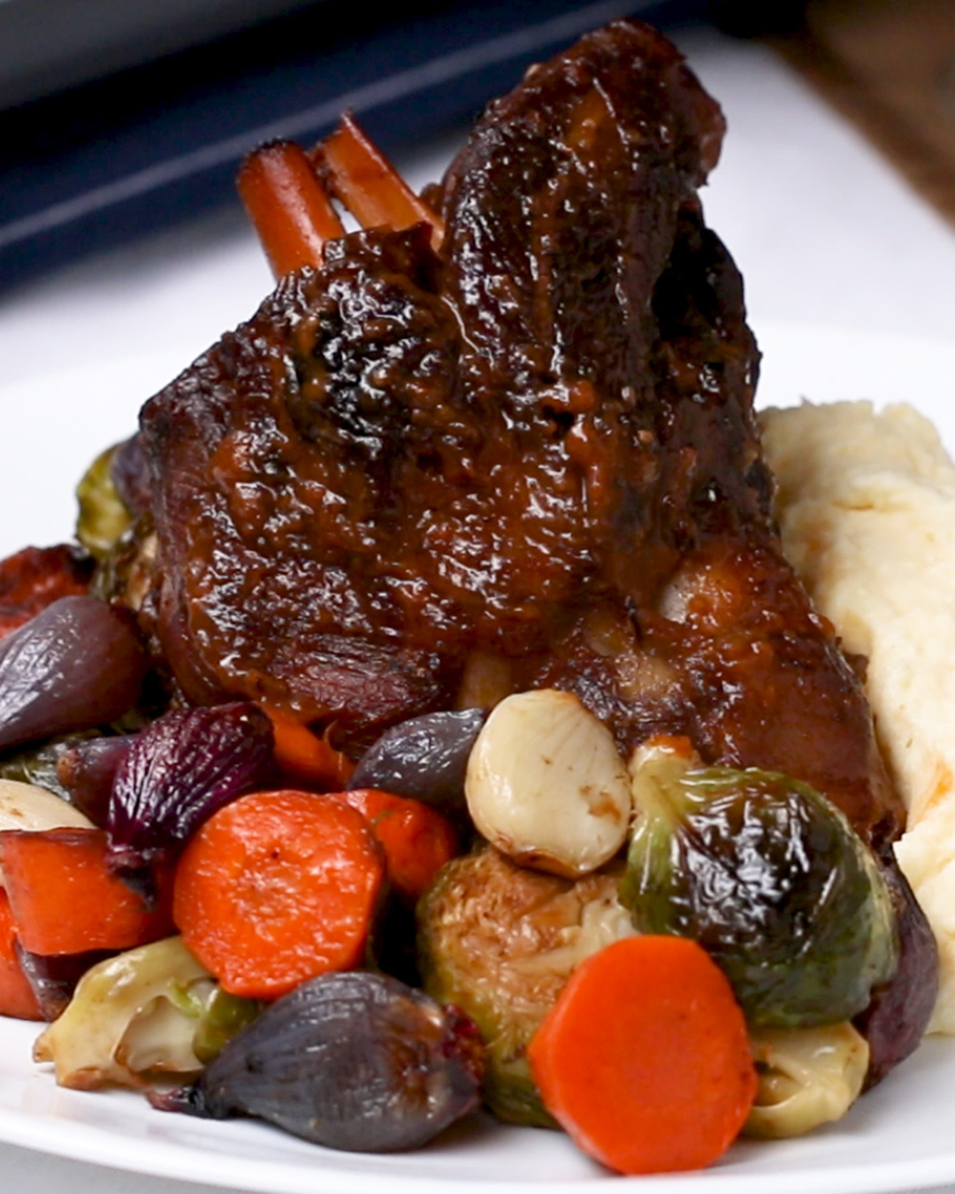 Elegant Braised Lamb Shank Dinner Recipe By Tasty