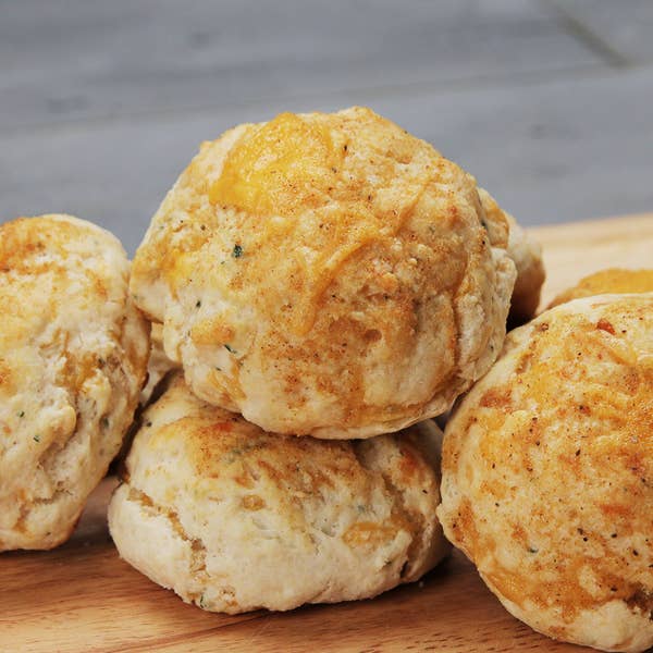 Cheddar-Stuffed Biscuits