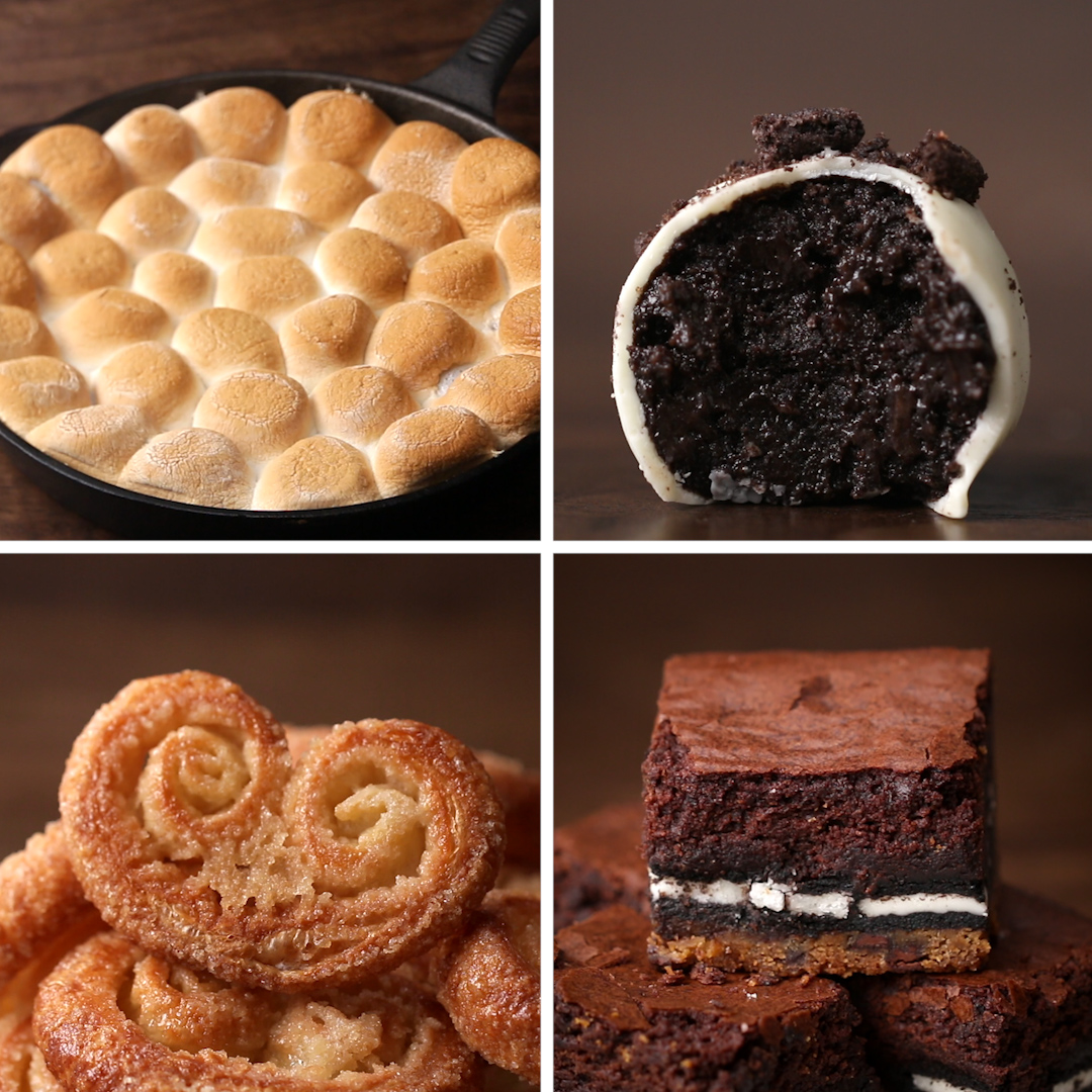 4 Easy 3-Ingredient Desserts | Recipes