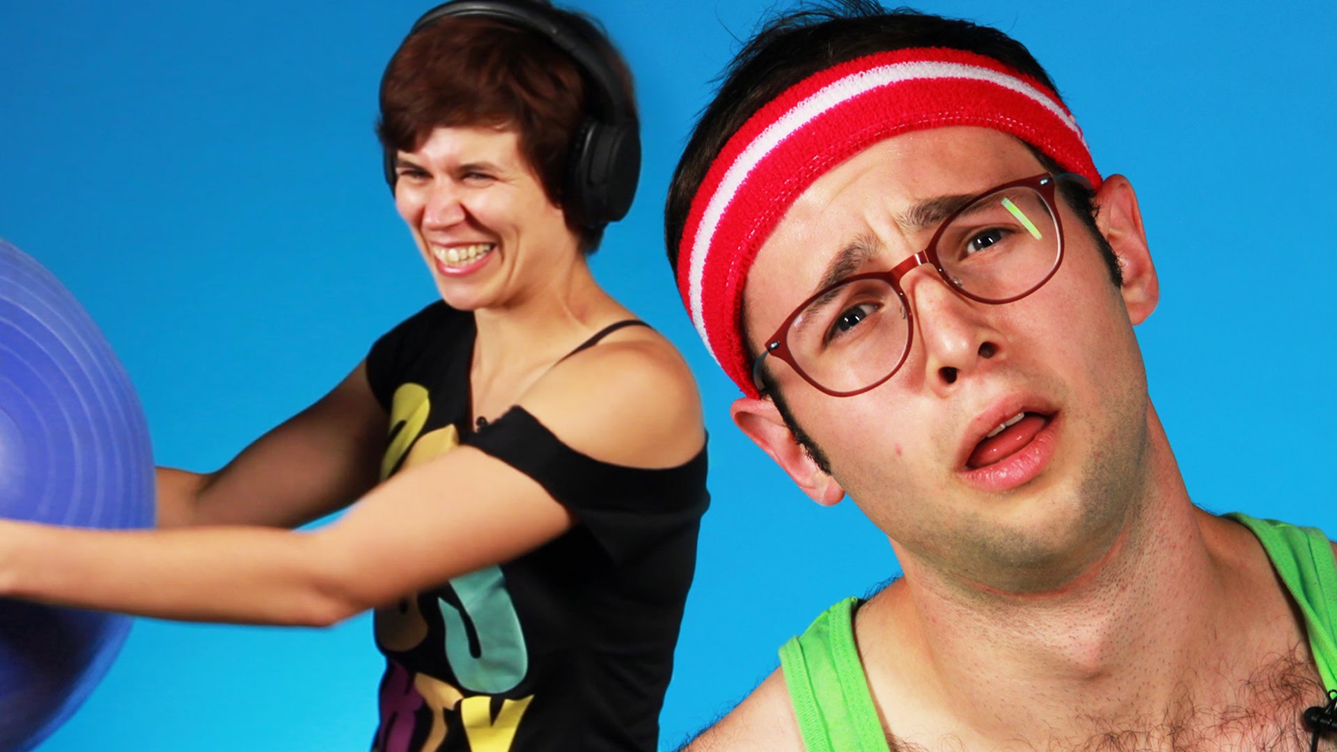 Buzzfeed Video People Try 80s Workout Video Moves