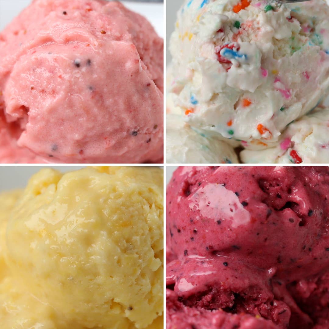 Frozen Yogurt 4 Ways Recipes