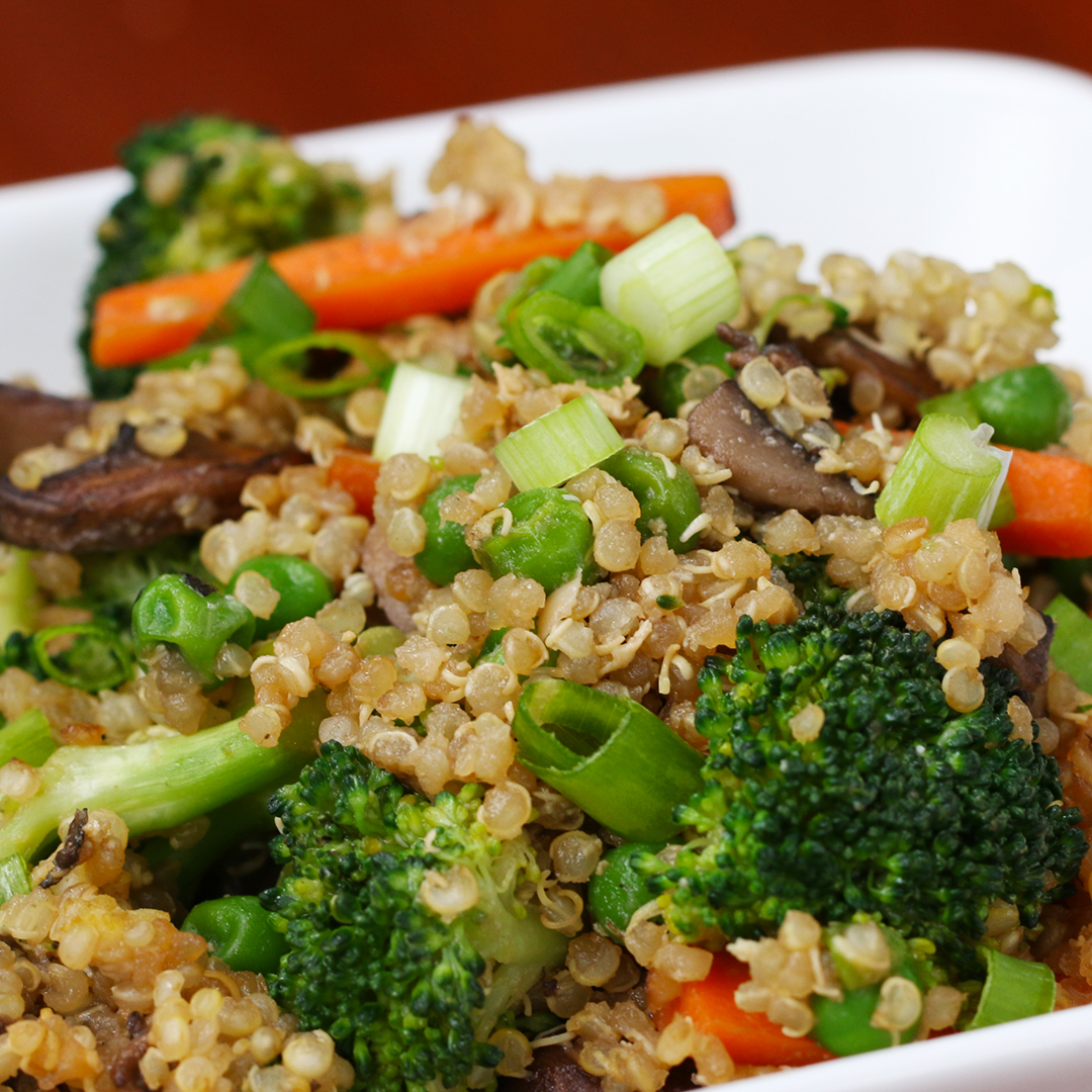 Quinoa & Veggie “Fried Rice”