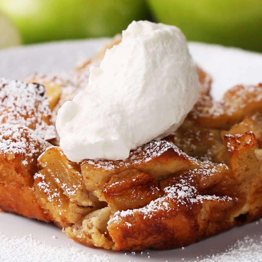 Apple Cinnamon French Toast Bake Recipe By Tasty