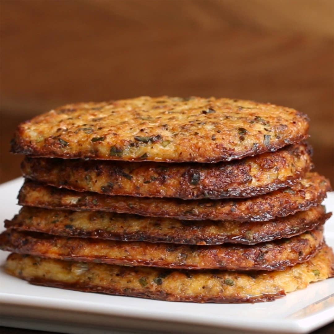 Cauliflower Hash Browns Recipe By Tasty