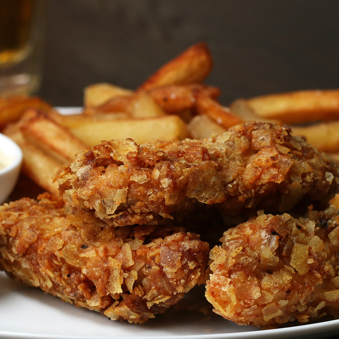 Batter-Fried Chicken Fingers