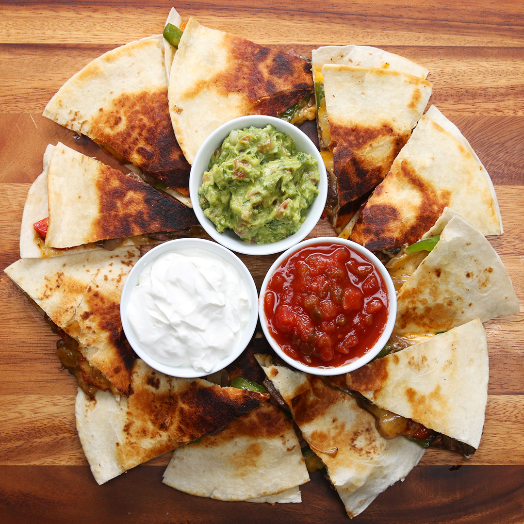 Steak Fajita Quesadillas Recipe by Tasty_image