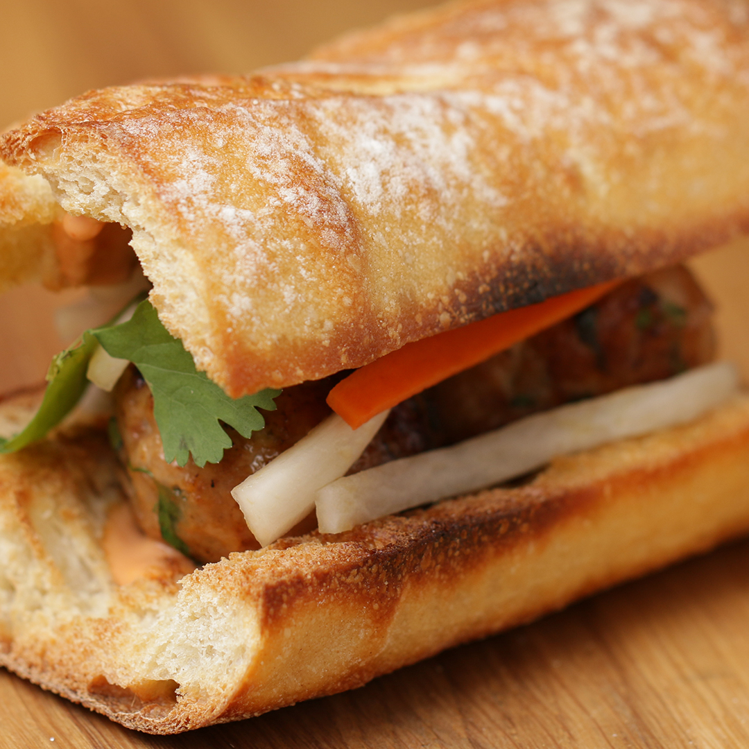 Banh Mi Meatball  'Sandwich