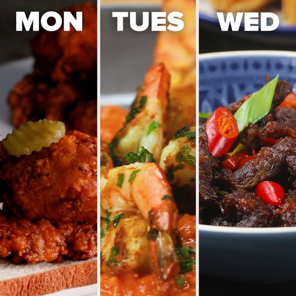 Spicy Dinners For Each Day Of The Week