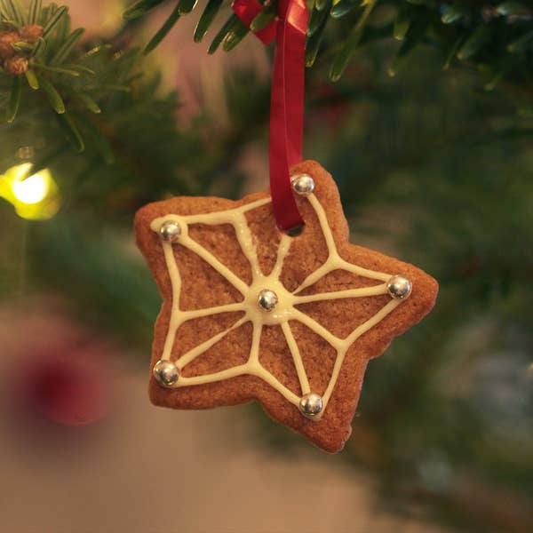 Hanging Gingerbread Biscuits