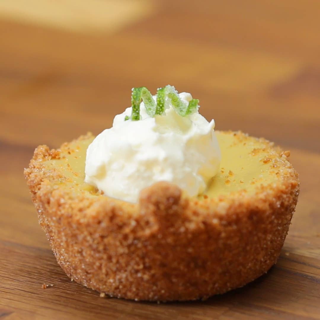 Mini Key Lime Pies Recipe By Tasty