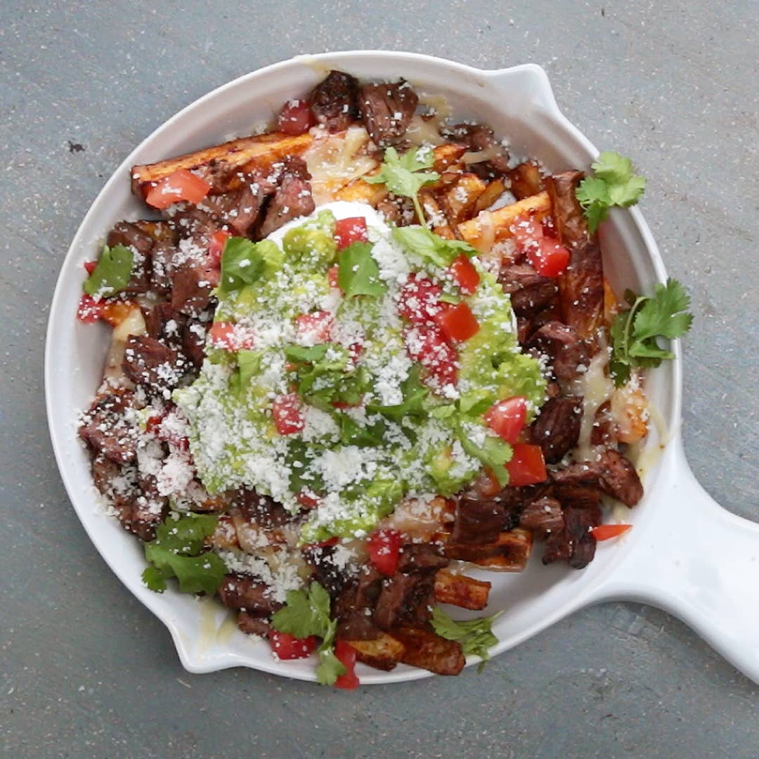 Carne Asada Fries Recipe By Tasty