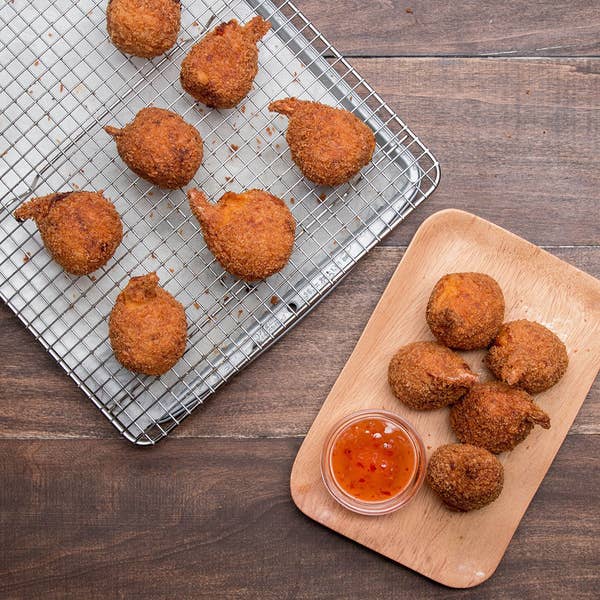 Deep-fried Shrimp Potato Balls