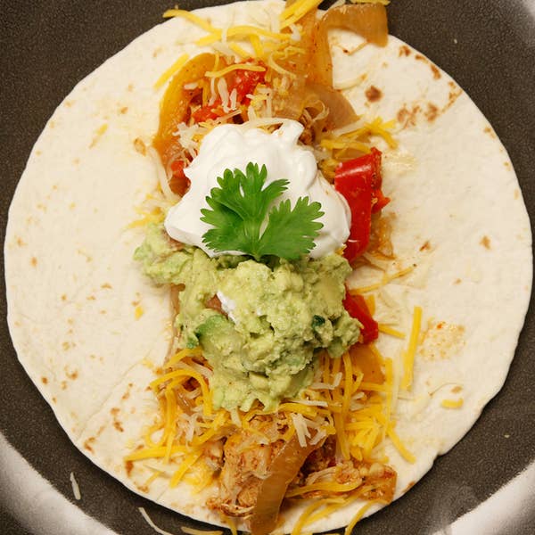 Slow Cooker Chicken Fajitas