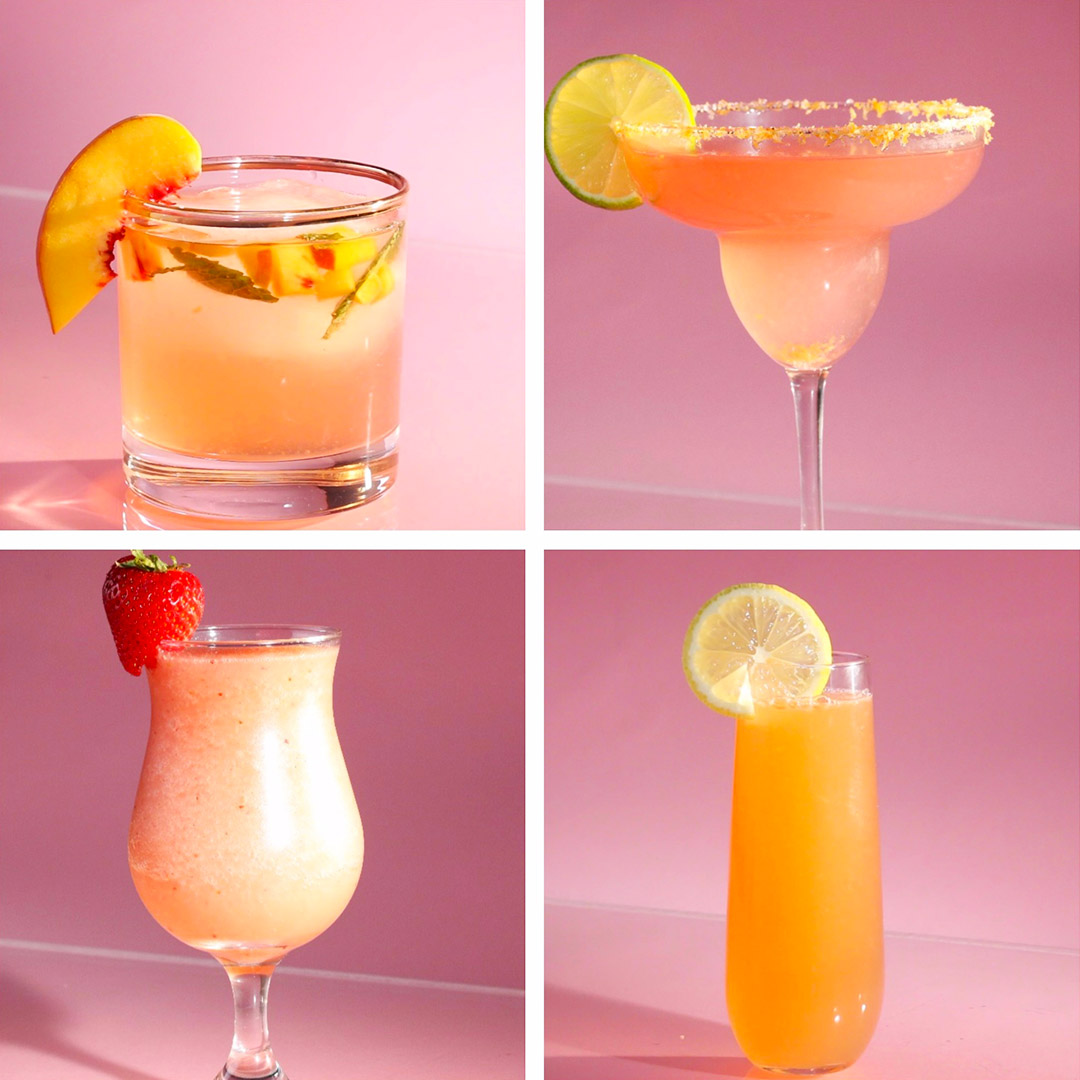 Rosé Cocktails 4 Ways | Recipes