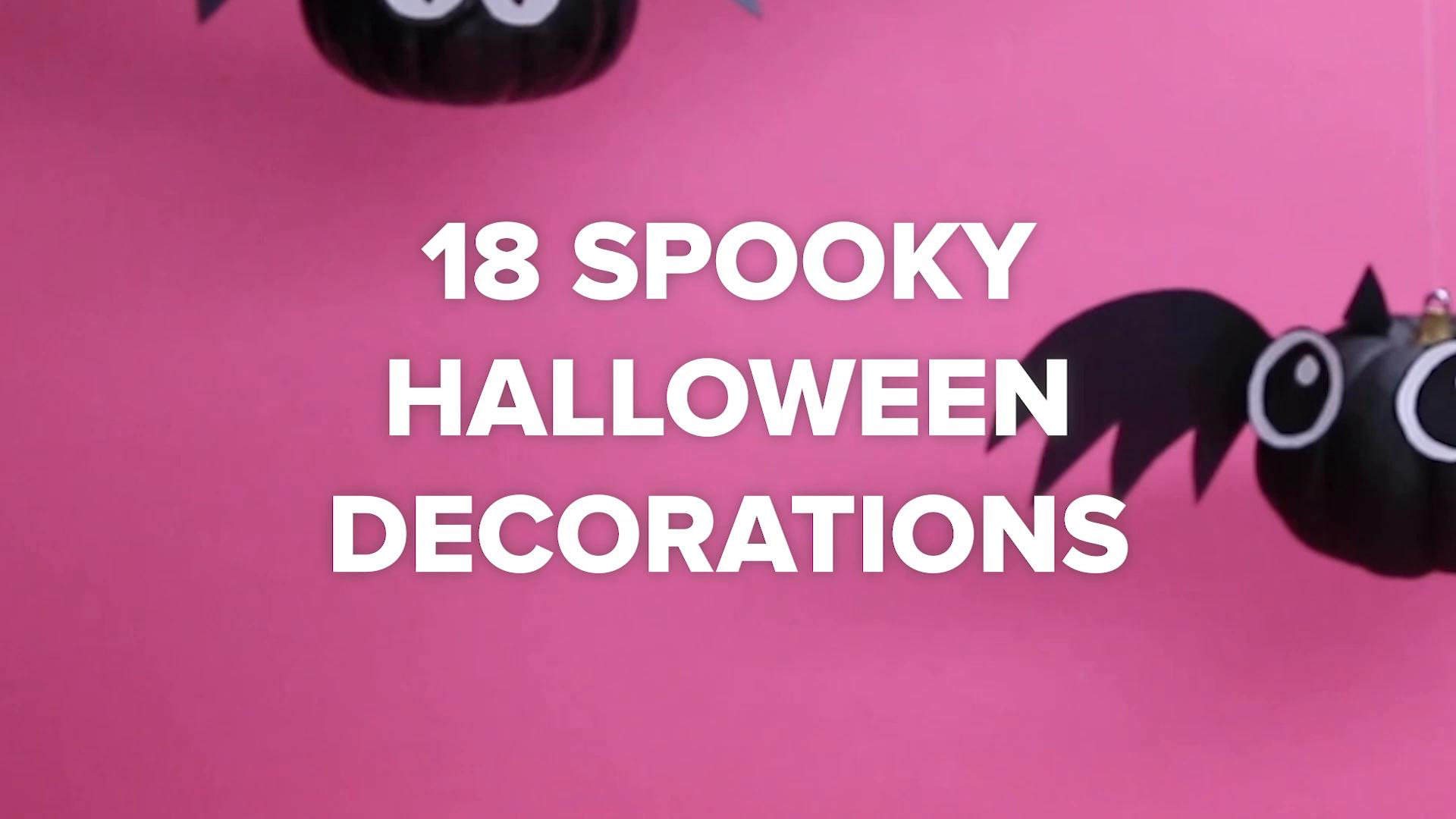 Nifty 18 Spooky Halloween Decorations