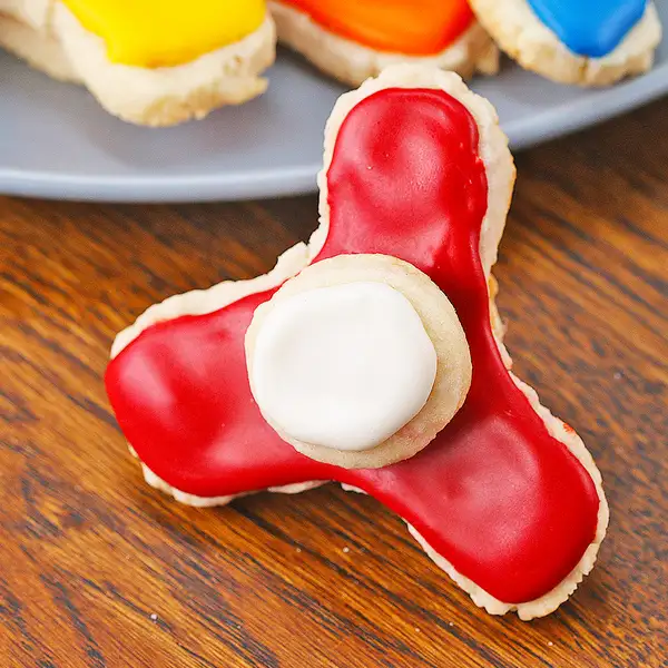 Fidget Spinner Cookies