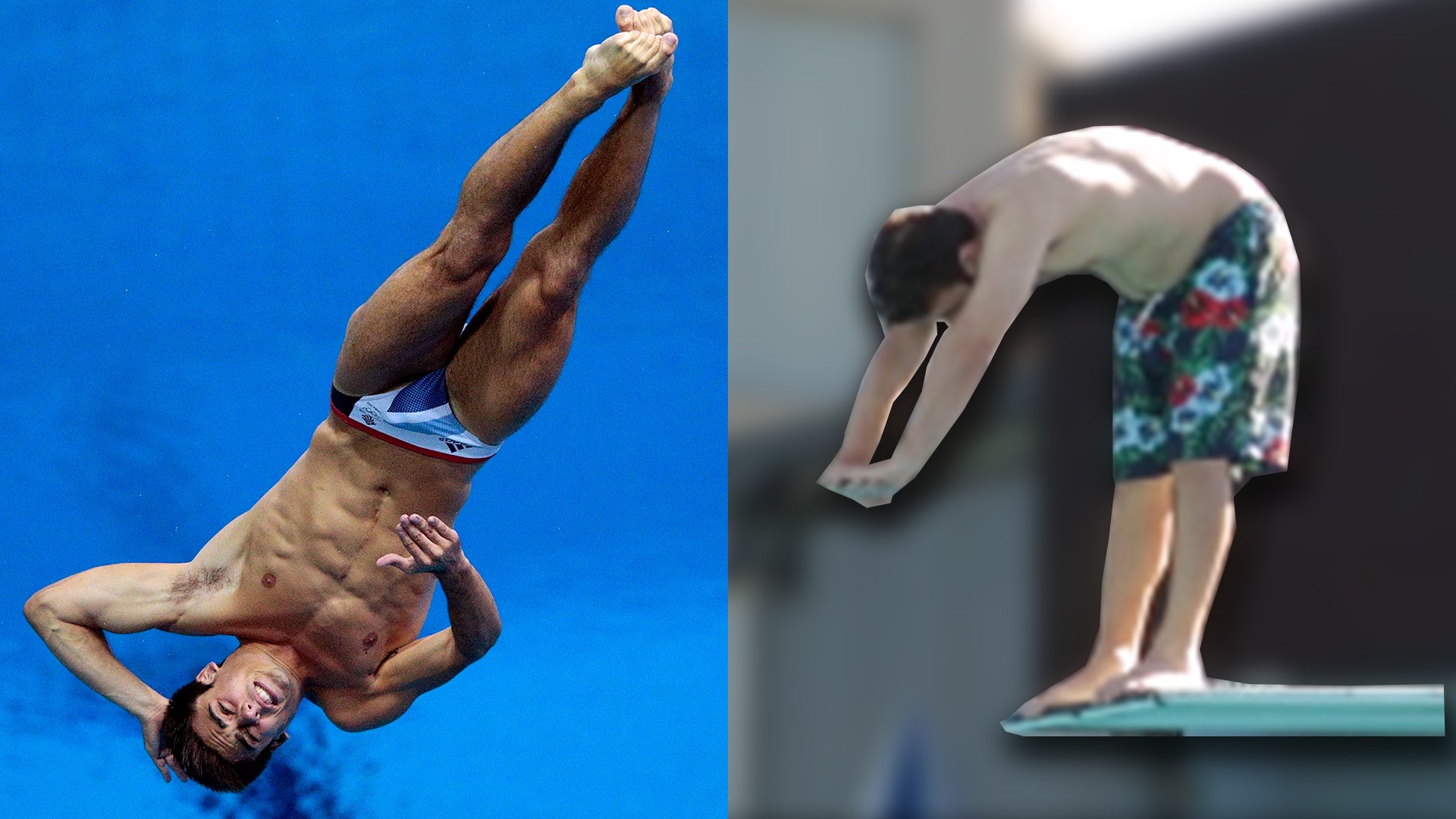 Regular People Try Olympic Diving