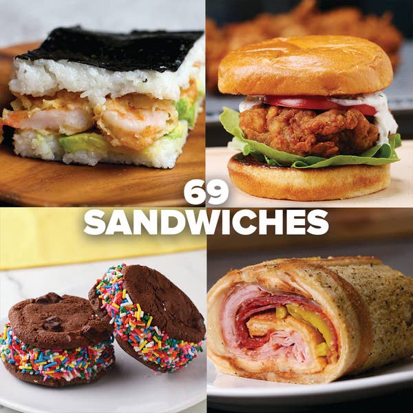 69 Sandwiches From Tasty