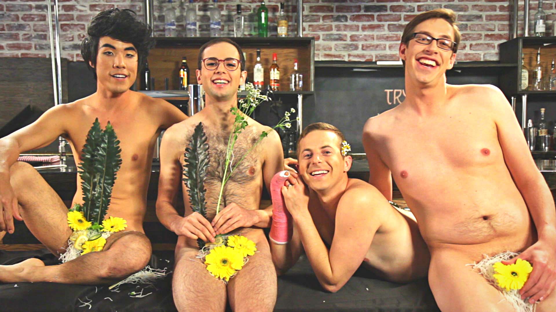 Watch: The Try Guys' Naked Sushi Prank.