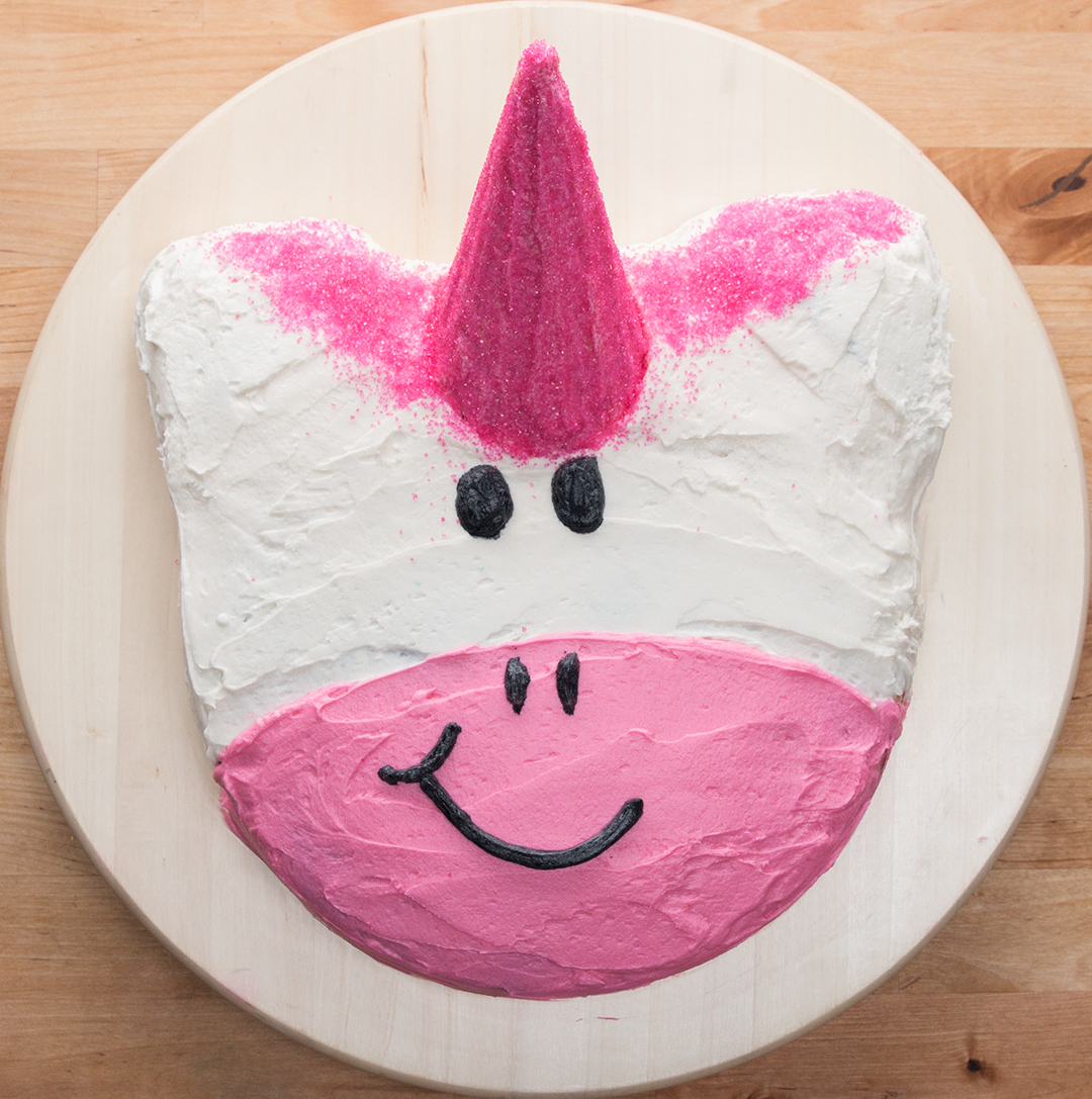 Unicorn Chocolate Cake - Decora