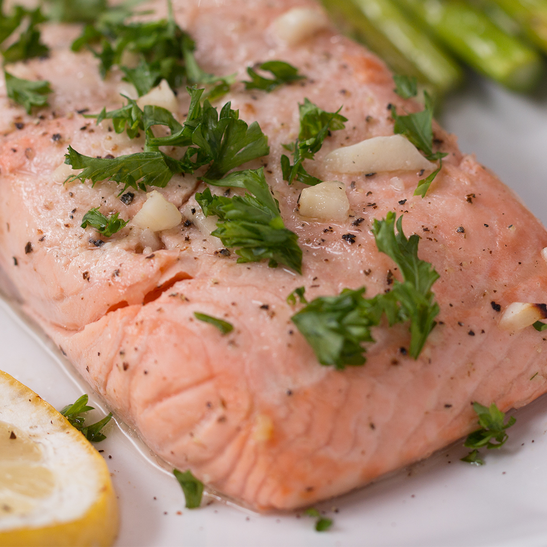 Grilled Citrus Salmon & Asparagus Recipe by Tasty