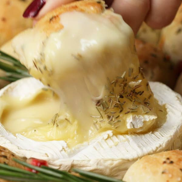 Camembert and Garlic Dough Balls