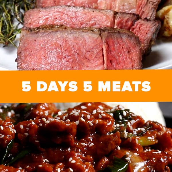 5 Days, 5 Different Meats