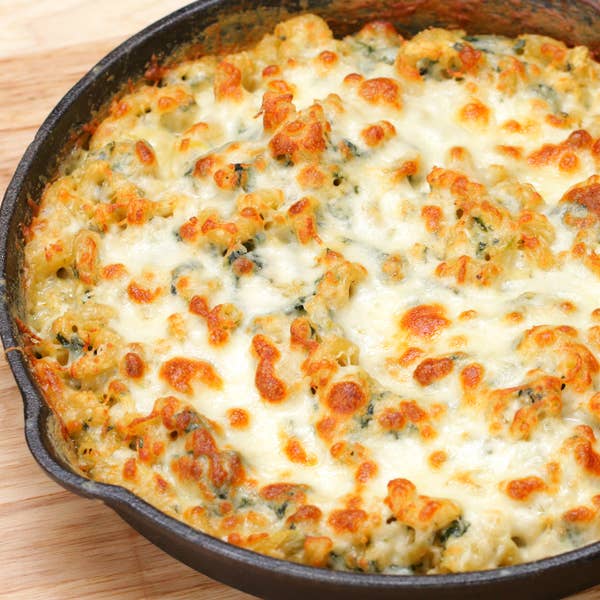 Spinach Artichoke Mac & Cheese