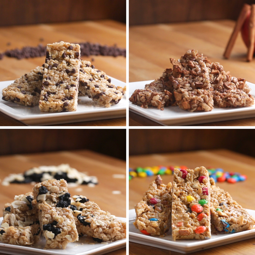 Chewy Granola Bars Recipe by Tasty image