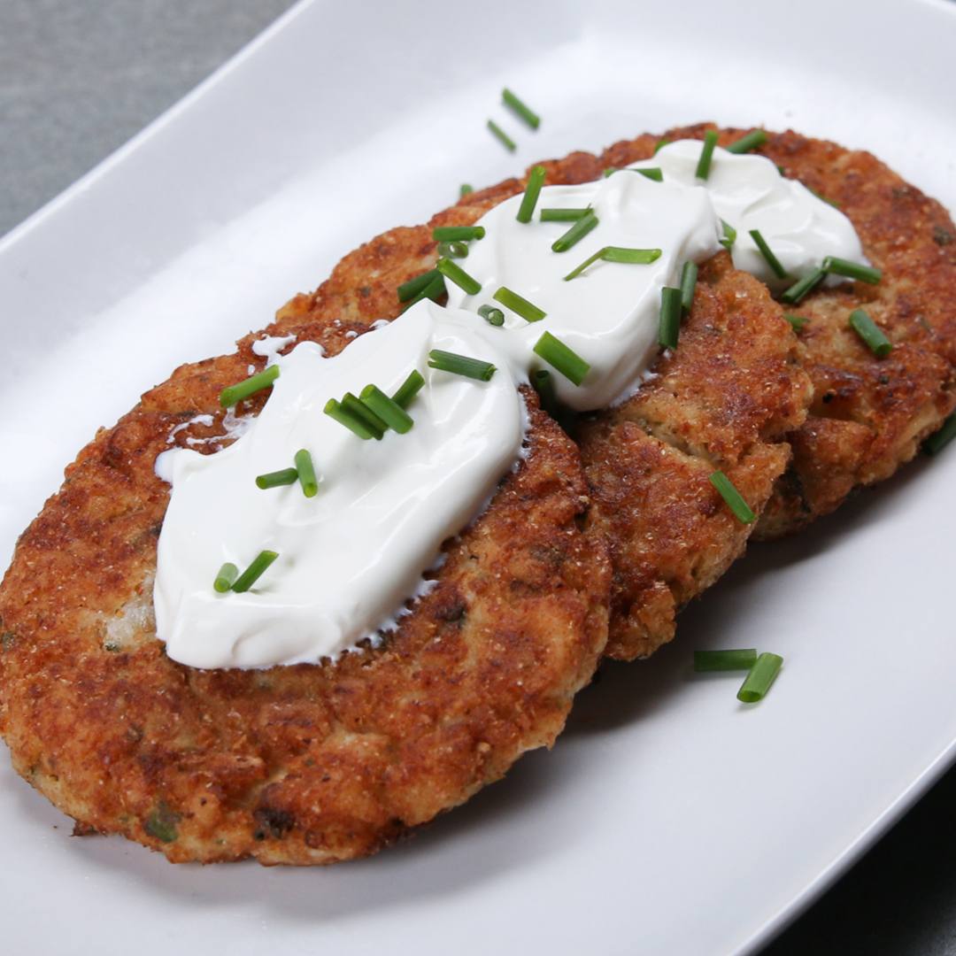 Cauliflower Fritter Recipe by Tasty