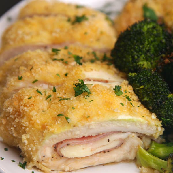 Ham & Cheese Chicken Rollups