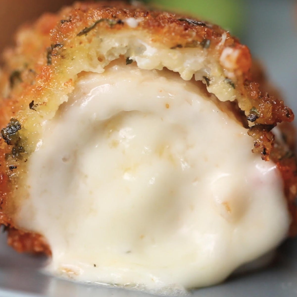 Chicken Rissoles - Yummy baked chicken parmesan bites