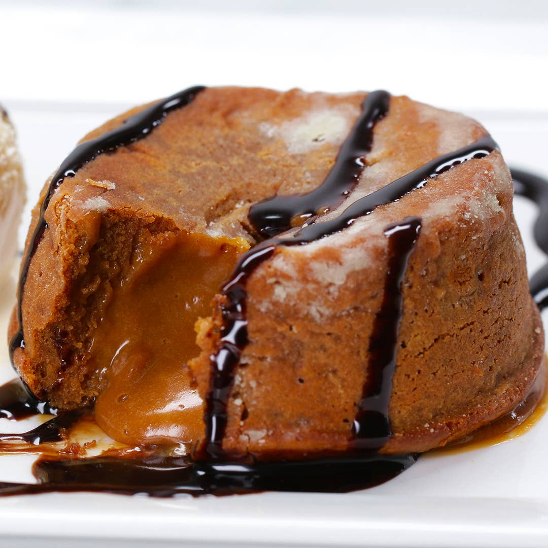 Dulce De Leche Lava Cake Recipe By Tasty