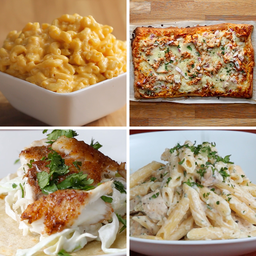4 Meals Anyone Can Make | Recipes