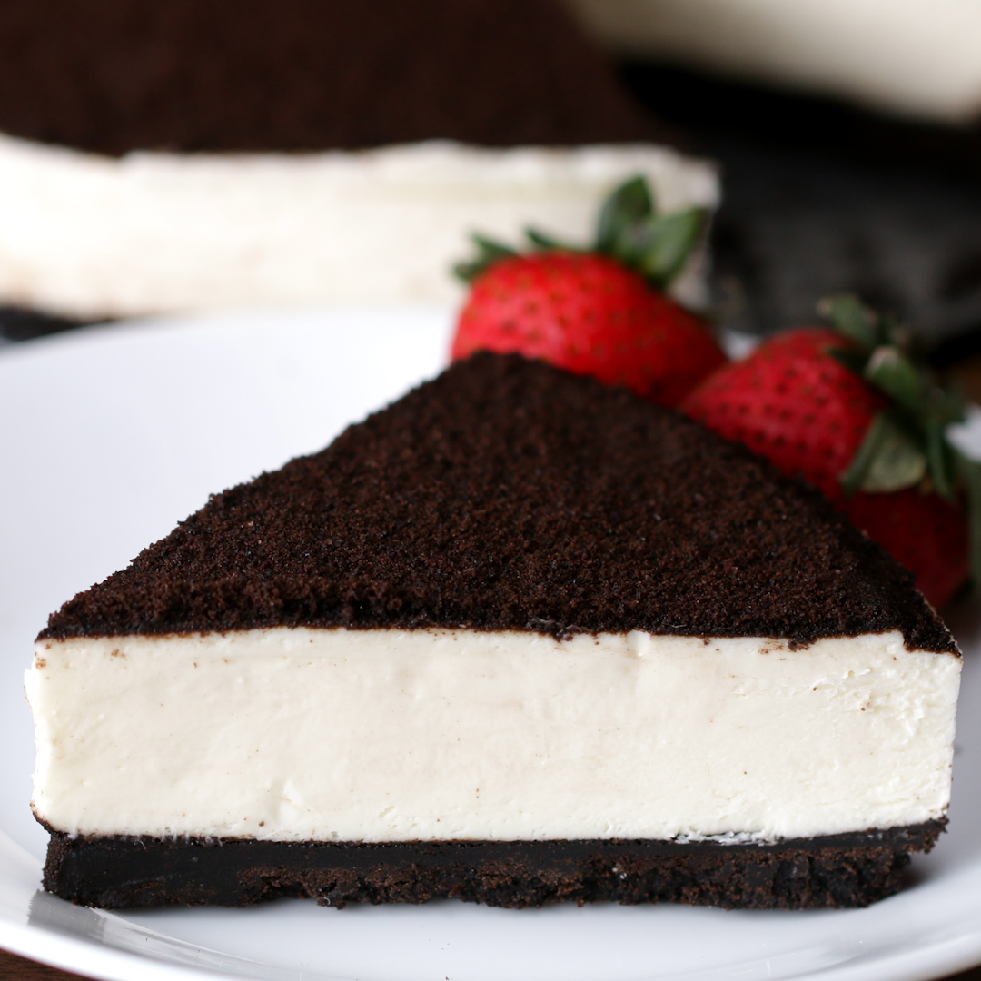 No Bake Cookies And Cream Cheesecake Recipe By Tasty