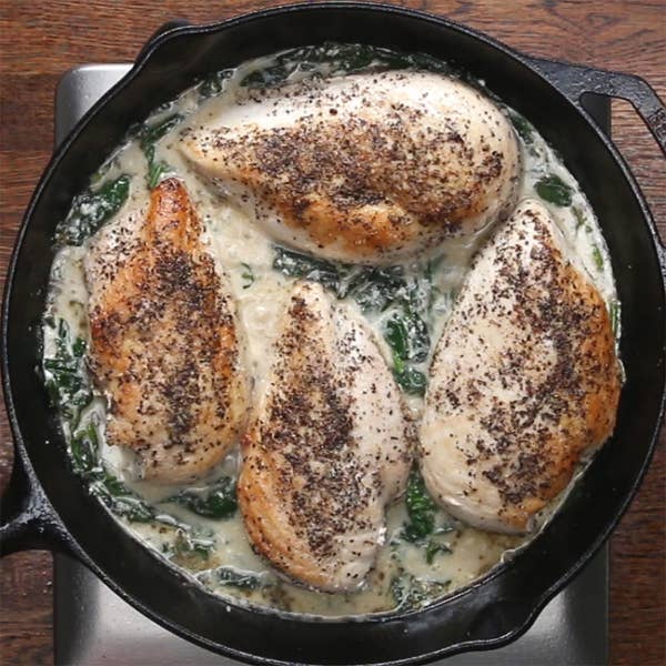 Creamy Lemon Garlic Chicken