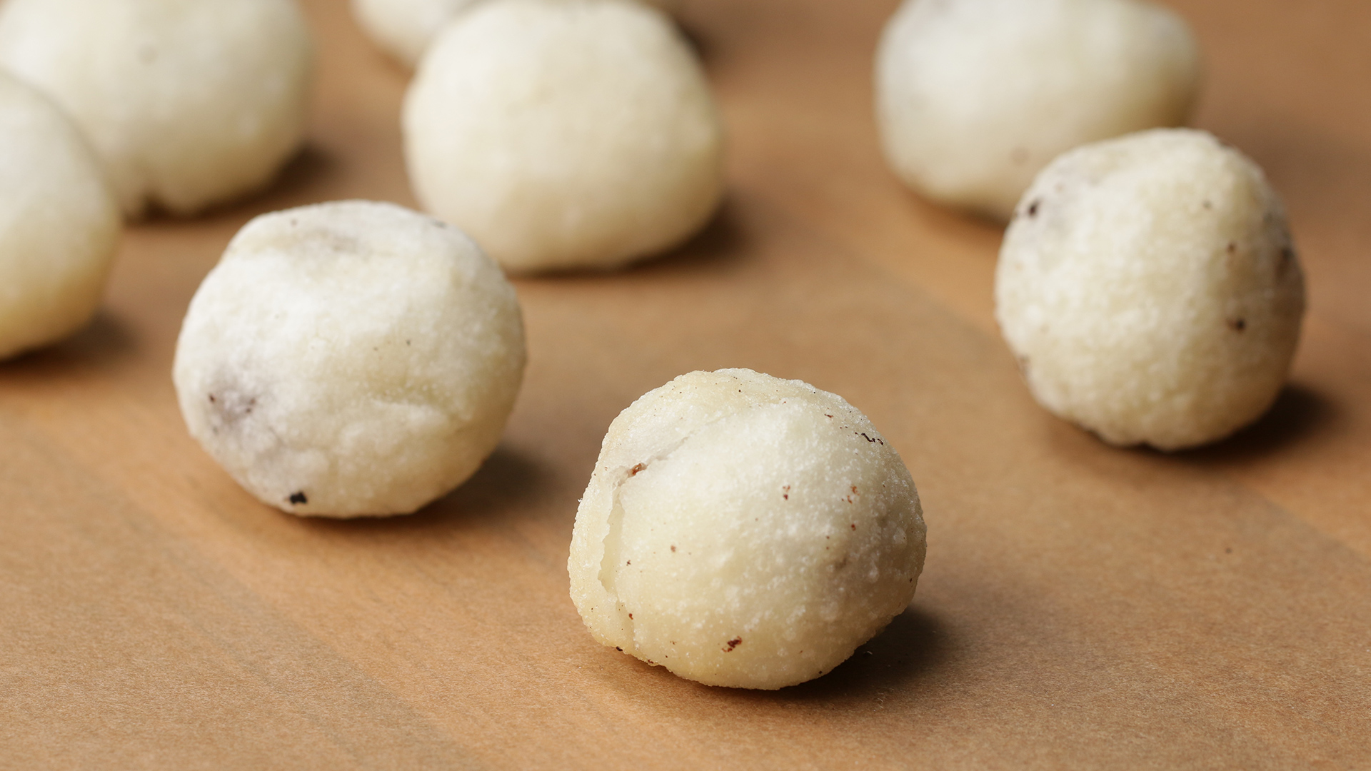 Fried Chocolate Mochi Balls Recipe by Tasty image