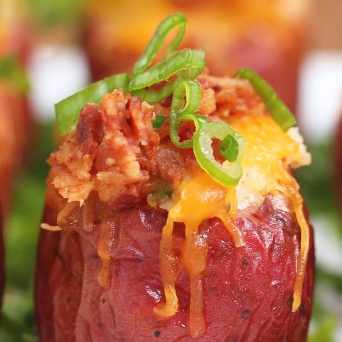 Mini Loaded Baked Potatoes Recipe by Tasty