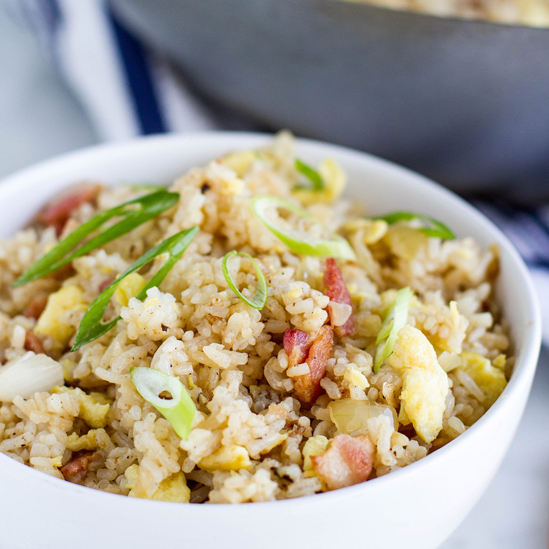 Bacon And Egg Fried Rice Recipe By Tasty