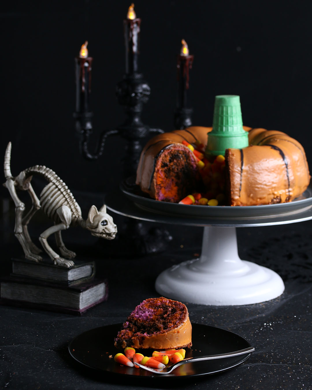 Halloween Bundt Cake - Together as Family